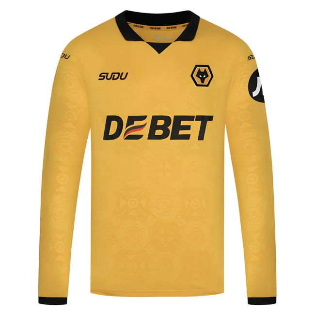 Official 2025-2026 Wolves Home With Classic Design - Easy Care