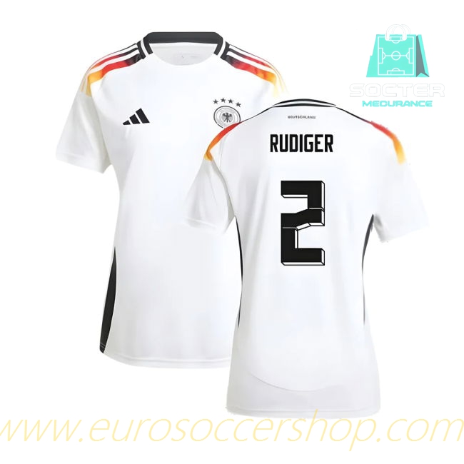2024-2025 Season Germany High Quality Home Kit (Rudiger 2)