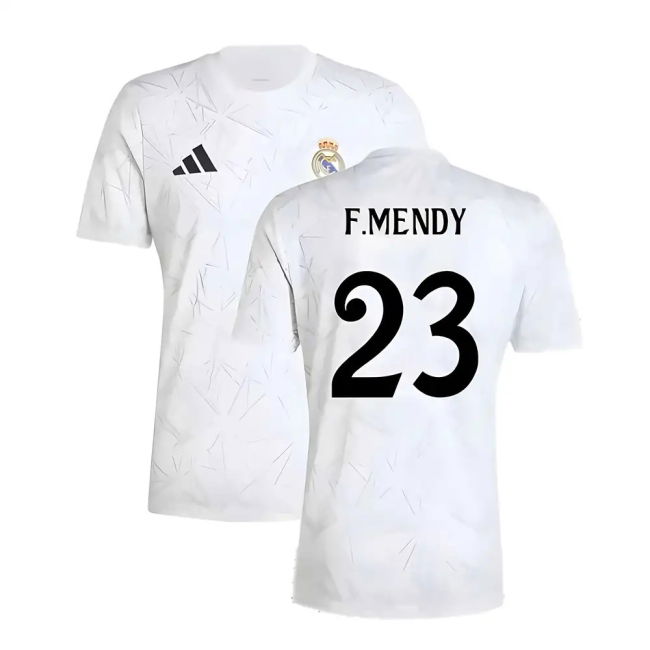 2024-2025 RM Football Shirt (White) UV Protection Moisture Wicking