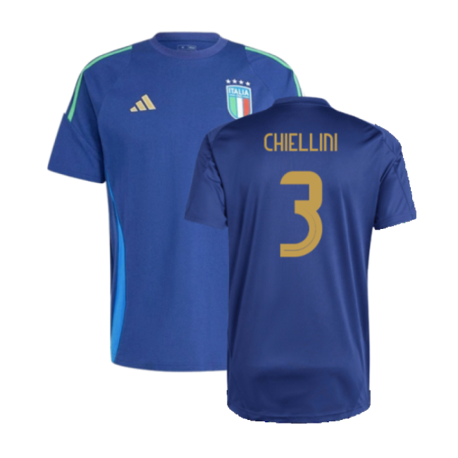 CHIELLINI 3 Original Replica Italy Training Supporter Kit for Adults