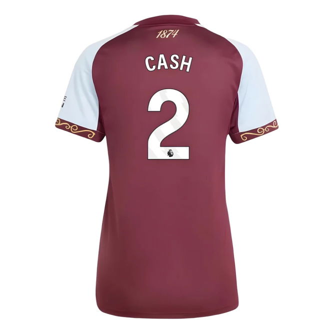 Authentic 2025-2026 Aston Villa Home With Limited Edition Design