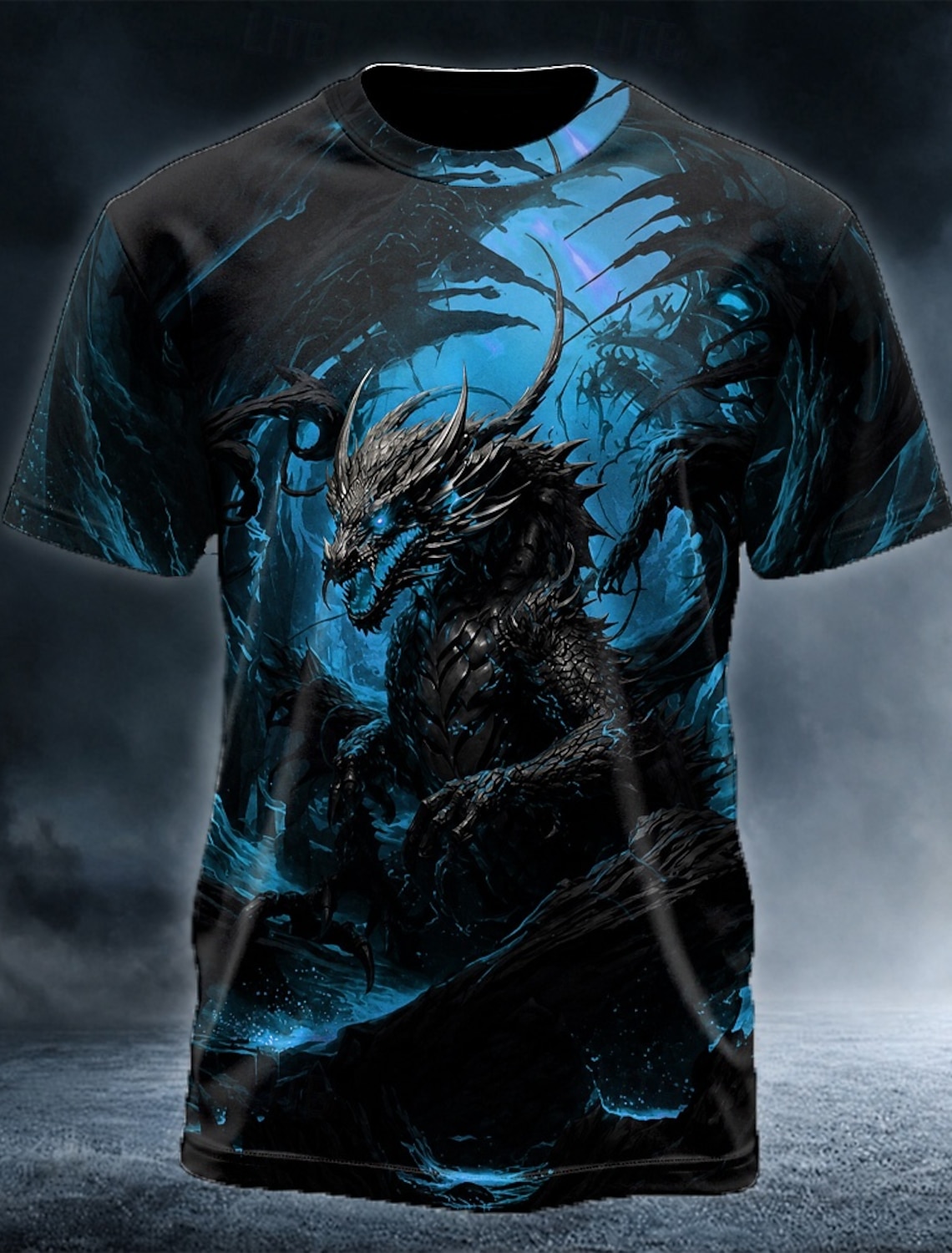 Men's Animal Dog T Shirt Short Sleeve T shirt 3D Print Crew Neck Shirt Funny Casual Daily Street Green Summer Spring Clothing Apparel S M L XL 2XL 3XL