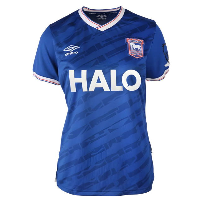 Ipswich Town official style Home Shirt 2025-2026 (Womens