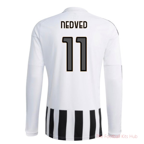 Pro Juventus 2026-2027 Long Sleeve Home Shirt (Nedved 11)