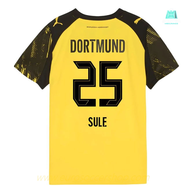 2025-2026 Borussia Dortmund Home Shirt (Kids) (Sule 25)