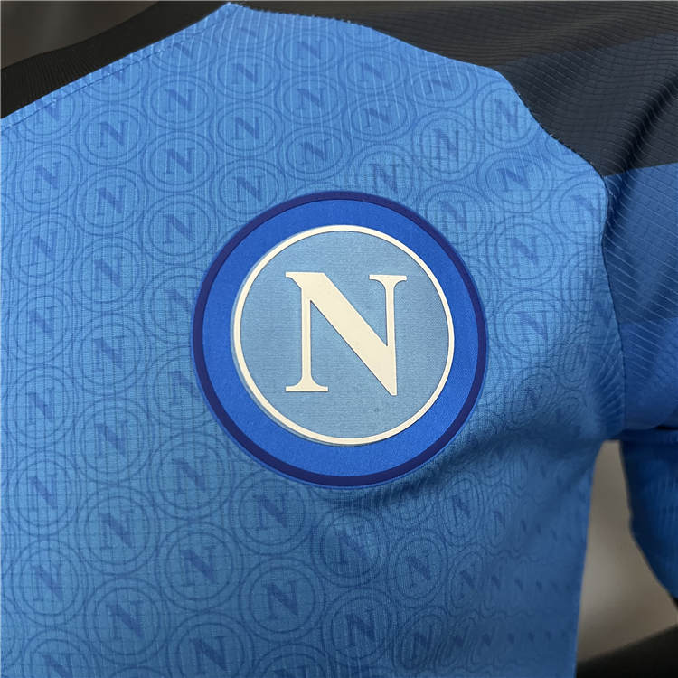 Napoli 2223 Home Blue Soccer Jersey Football Shirt Authentic Version