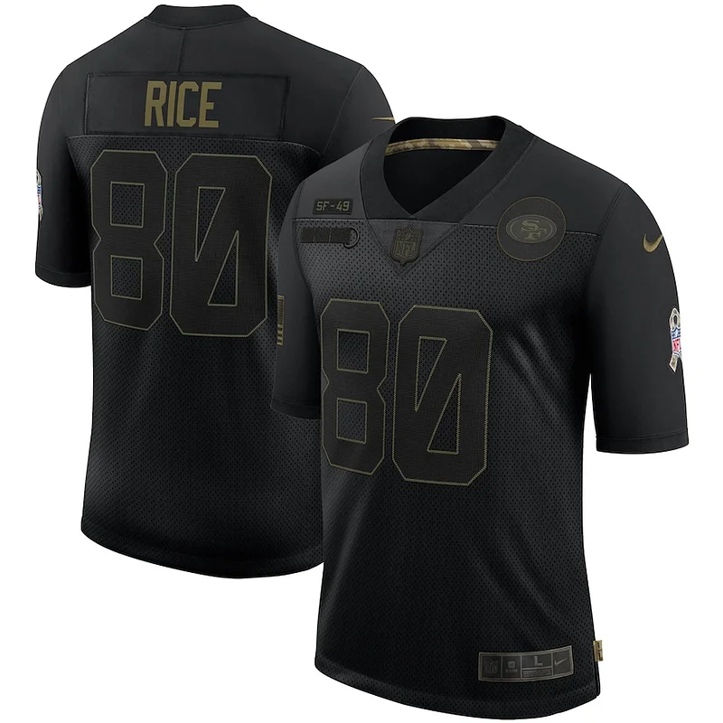 San Francisco 49ers Limited NFL Jersey - Black | High-Quality Footb...