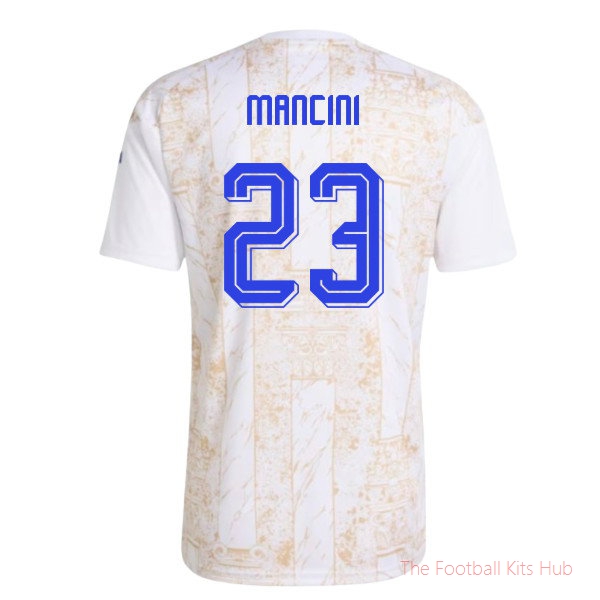 Soccer Italy 2026-2027 Home Pre-Match Shirt (Mancini 23)