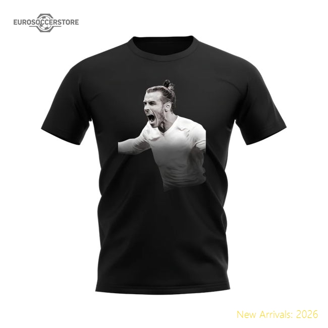 Top-Quality Gareth Bale Real Madrid Legend T-Shirt (Black)