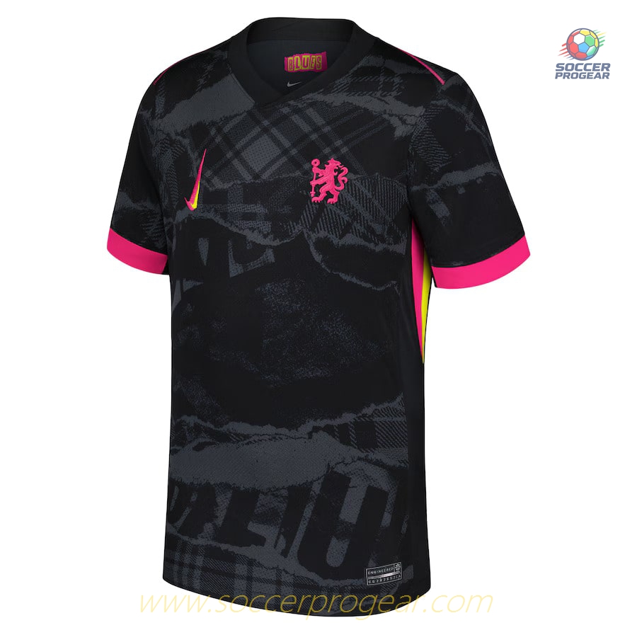 Chelsea Third Children's Edition Kit Soccer Shirt 2024-25 Edition