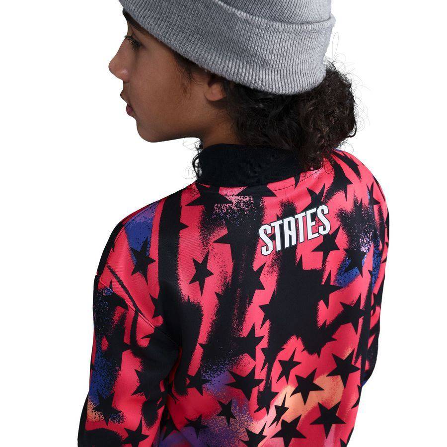 USA Goalkeeper Shirt Hollywood Goalkeepers - Bright Crimson/Black Kids