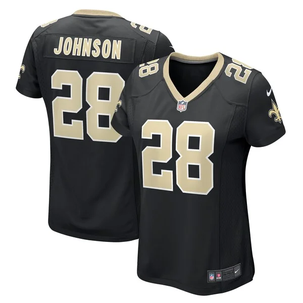 New Orleans Saints Game NFL Jersey - Black | Pro-Level Football App...