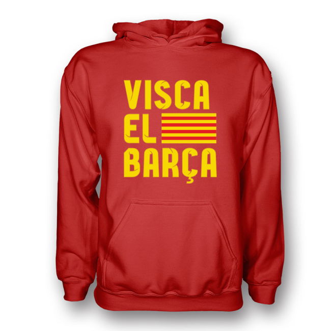 Visca El Barca Hoody (red) - Kids Jersey - Wear - Elite- MatchReady