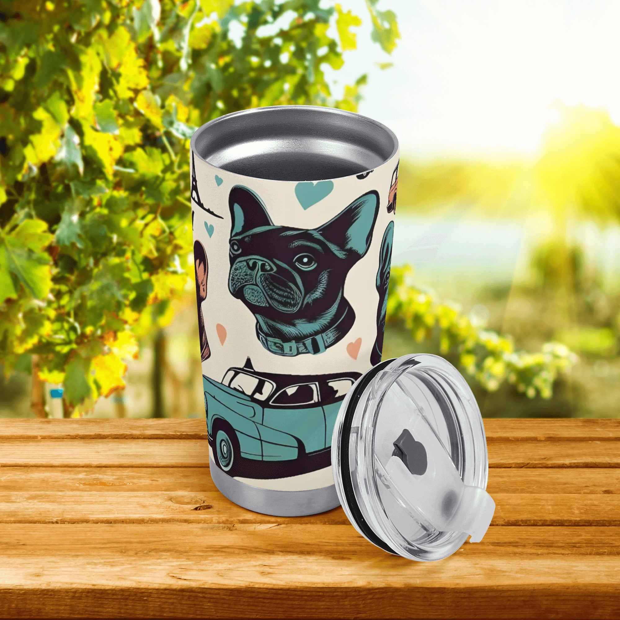 French Bulldog Winston Tumbler Cute Frenchie Essential