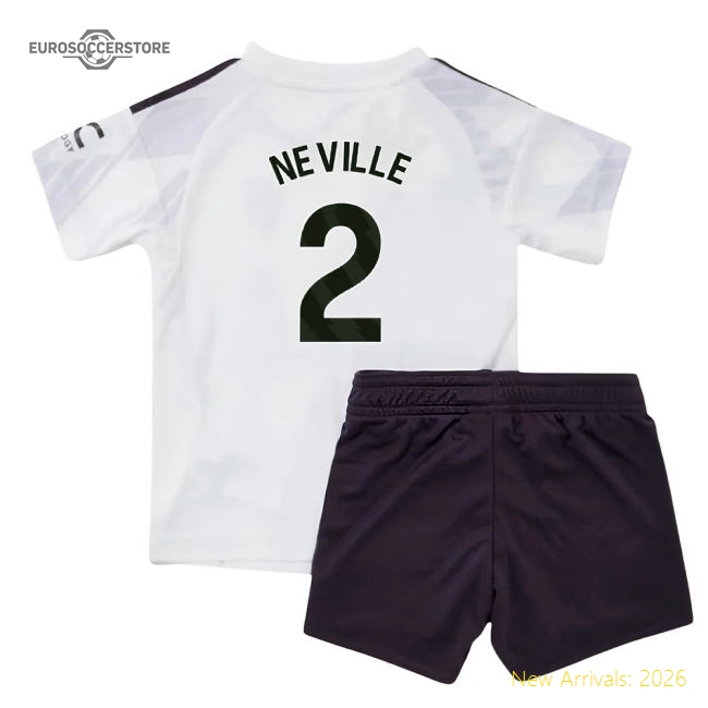 2025-2026 Man Utd Away Baby Kit (Neville 2) Supporter Version