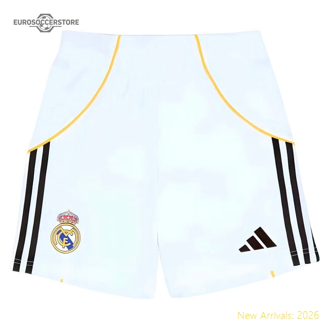 Official 2025-2026 Real Madrid Home Youth Kit (Ronaldo 7)