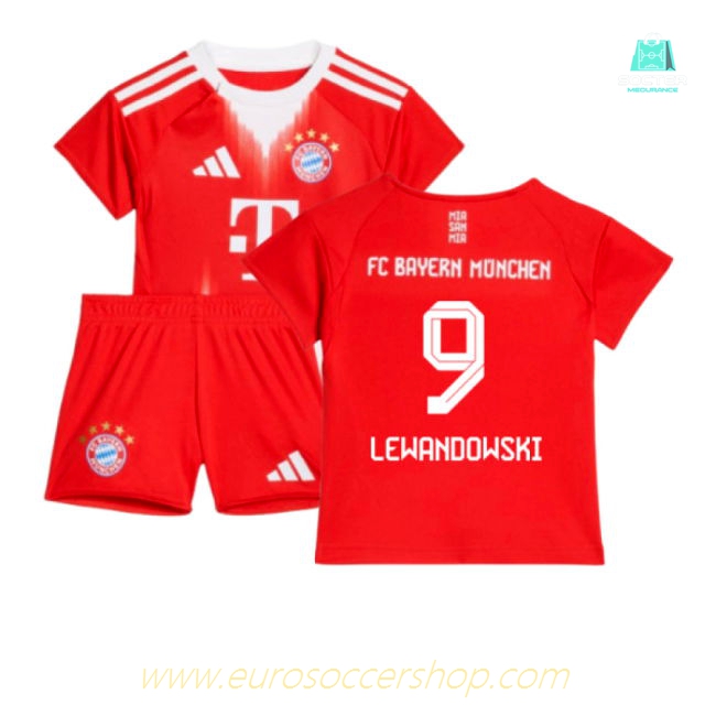 2025-2026 Bayern Munich Home Baby Kit (Lewandowski 9)