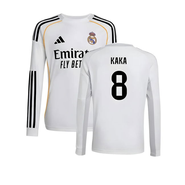 Kaka 8 Fan Quality Real Madrid Home Supporter Shirt (Kids)