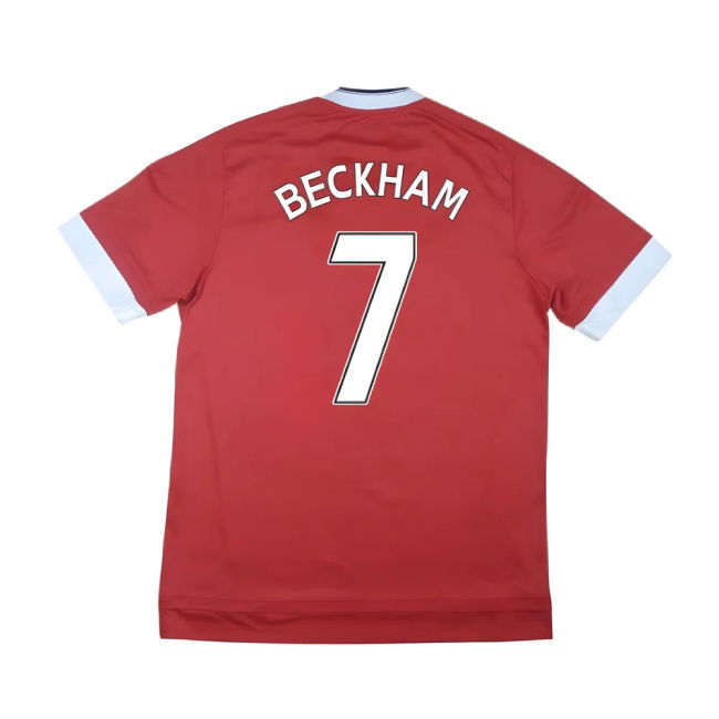 Manchester United 2015-16 Home Shirt (Mint) (Beckham 7)