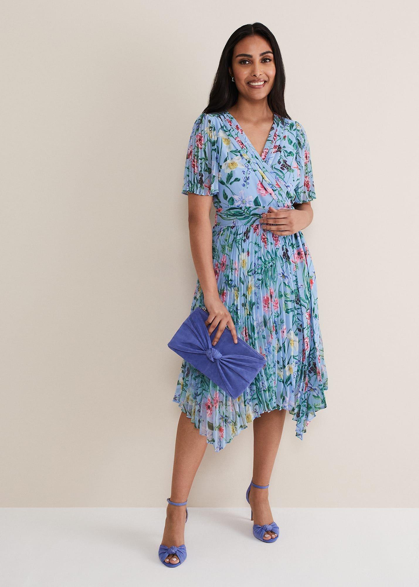 Petite Kendall Floral Midi Dress
