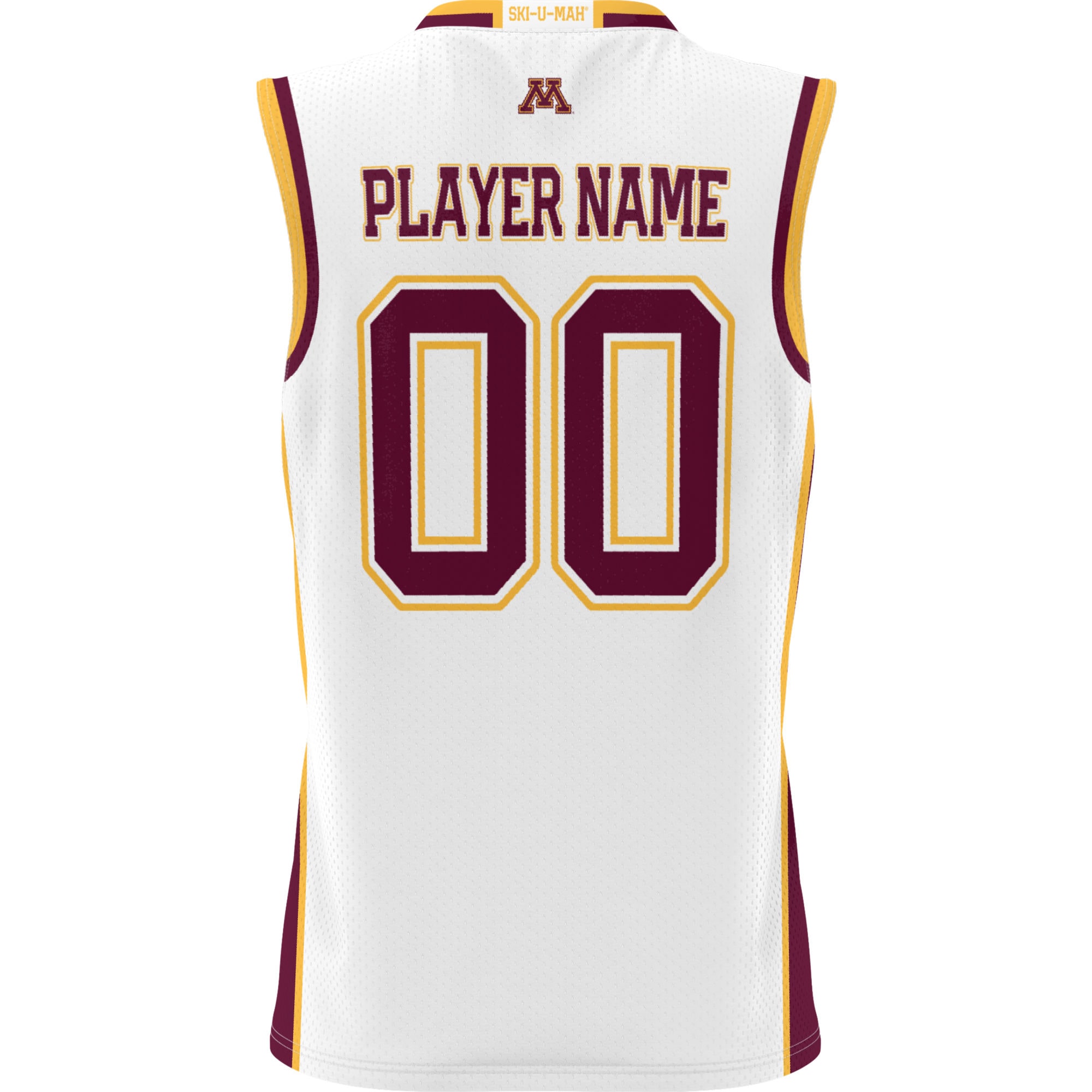 [NJP] Minnesota Golden Gophers GameDay Greats Youth NIL Pick-A-Player Lightweight Women's Basketball Jersey - White