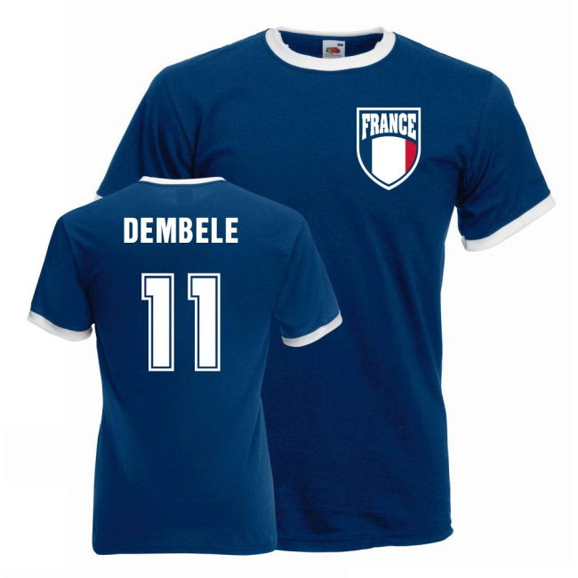 Authentic Osmane Dembele France Team Kit National Player Performance