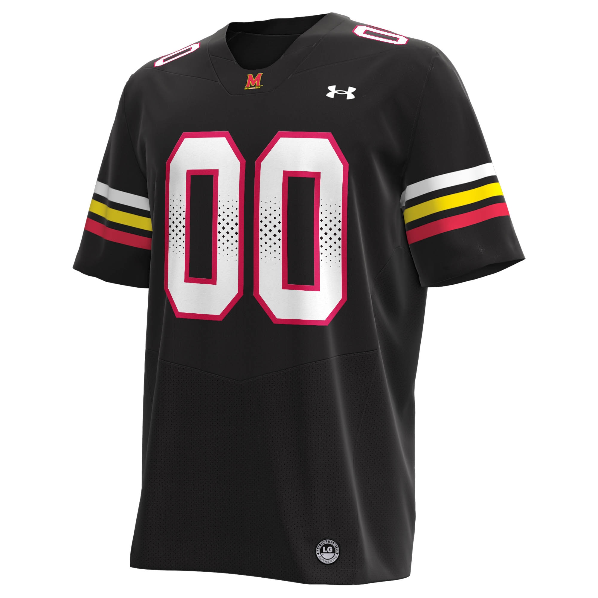 Maryland Terrapins Alternate NIL Pick-A-Player Replica Football Jersey - Black
