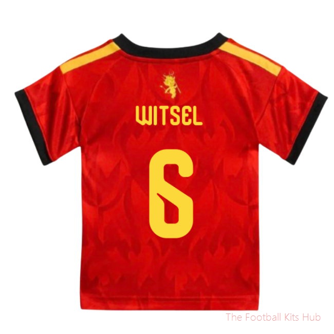 2026-2027 Belgium Home Baby Kit (Witsel 6)