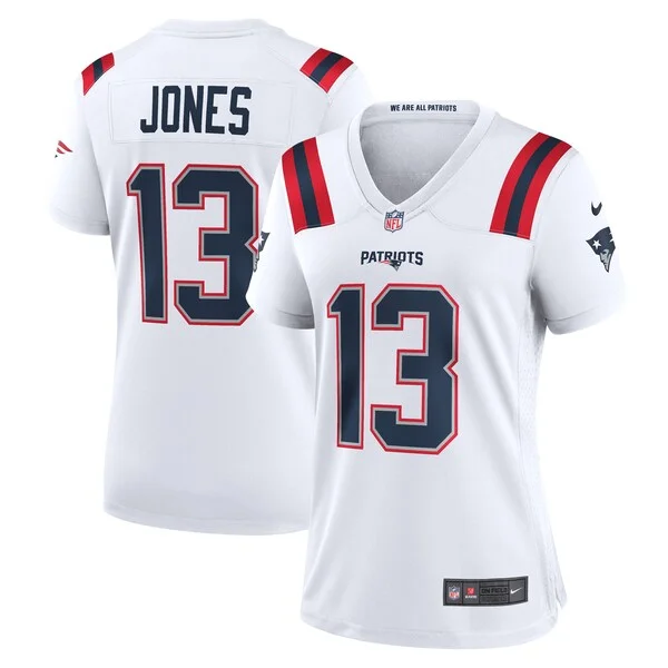 Performance New England Patriots Game Jersey - Premium White NFL Fa...