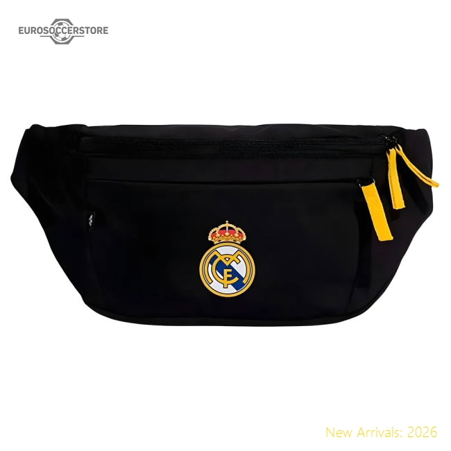 2025-2026 Real Madrid Waist Bag (black) - Fan Design - Fan Design