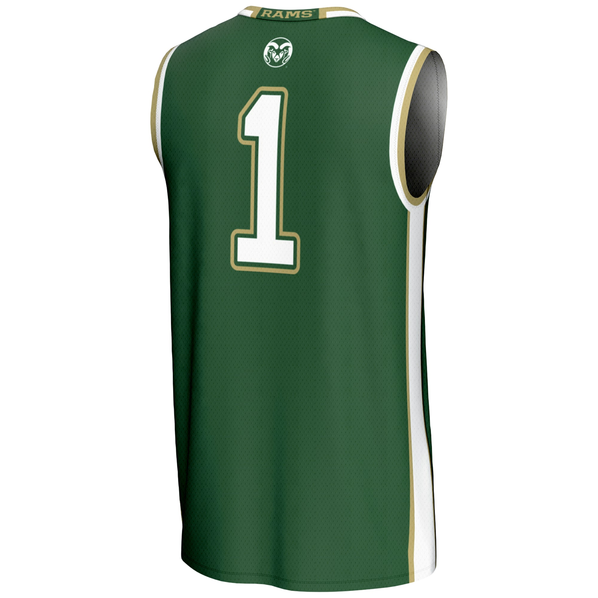 [NJP] Colorado State Rams GameDay Greats Lightweight Basketball Jersey - Green
