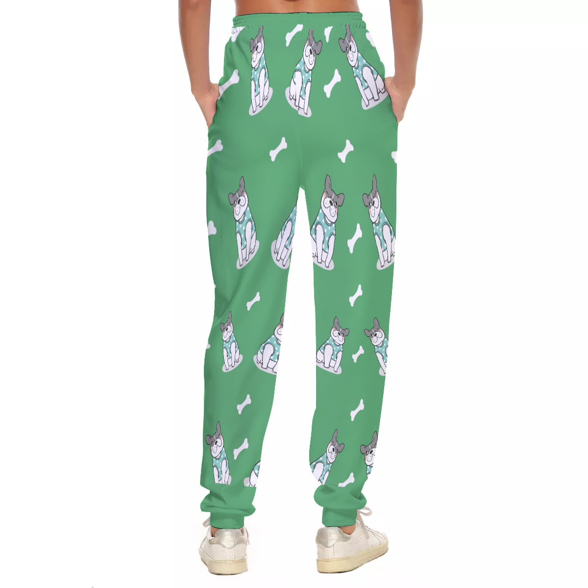 French Bulldog Lexi - Frenchie Women's Casual Pants Paw Protection