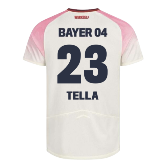 2025-2026 Bayer Leverkusen Road Jersey (tella 23) - Cost-effective
