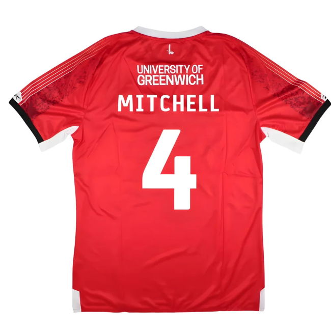 Women's 2025-2026 Charlton Athletic Home Shirt (Mitchell 4)