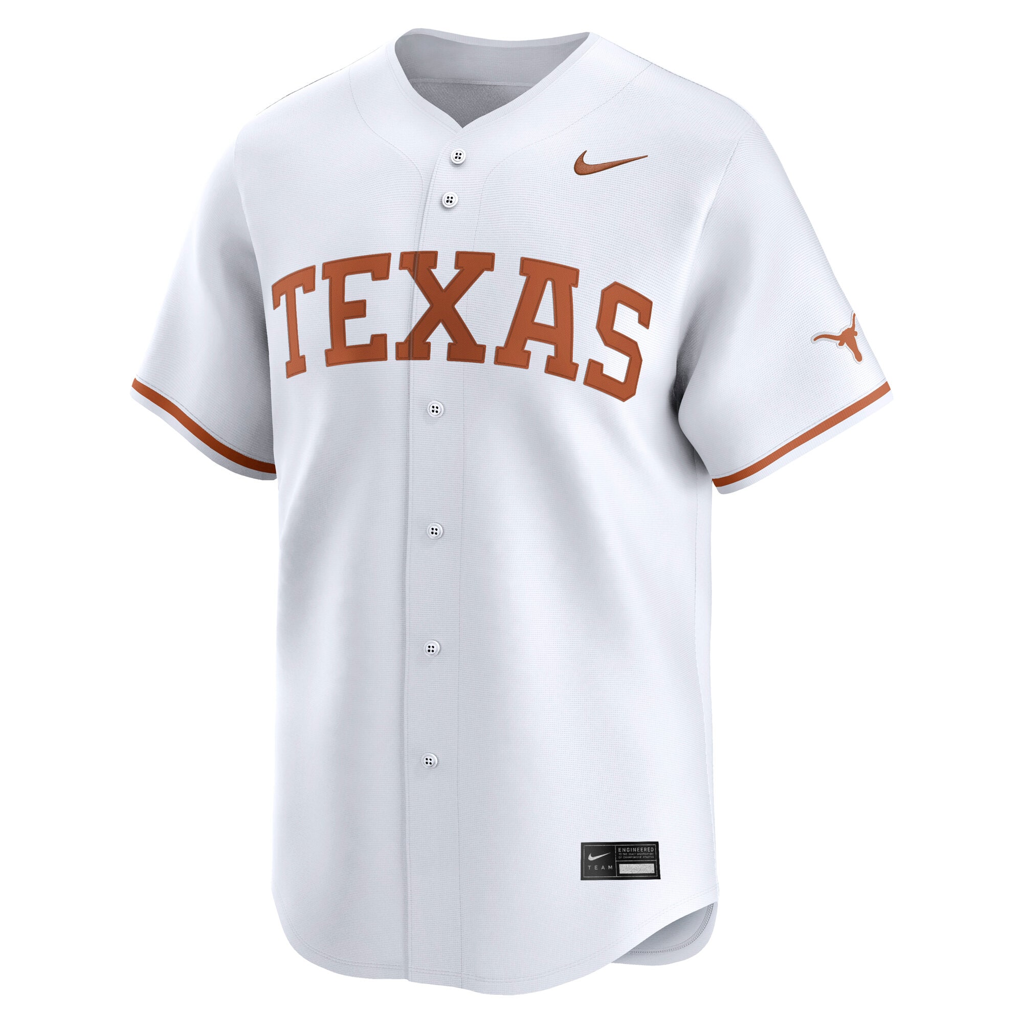 [DDG] Texas Longhorns Baseball Limited Jersey - White