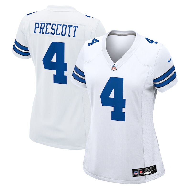 None Dak Prescott Team Captain DAL Cowboys Officially Licensed Jersey
