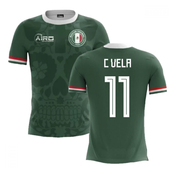 2025-26 Edition Mexico Home Jersey FIFA Approved Concept Edition (C.Vela 11)