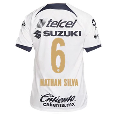 Pumas UNAM Silva 2023-2024 UCL Home Jersey – Authentic Shirt
