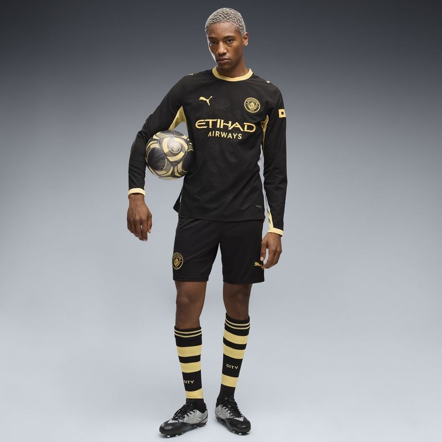 Manchester City Away Shirt 2026/27 Authentic Long Sleeves