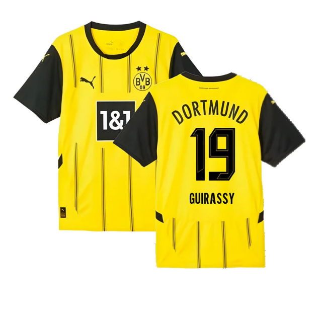 Enhanced Borussia Dortmund Home Jersey 2024-2025