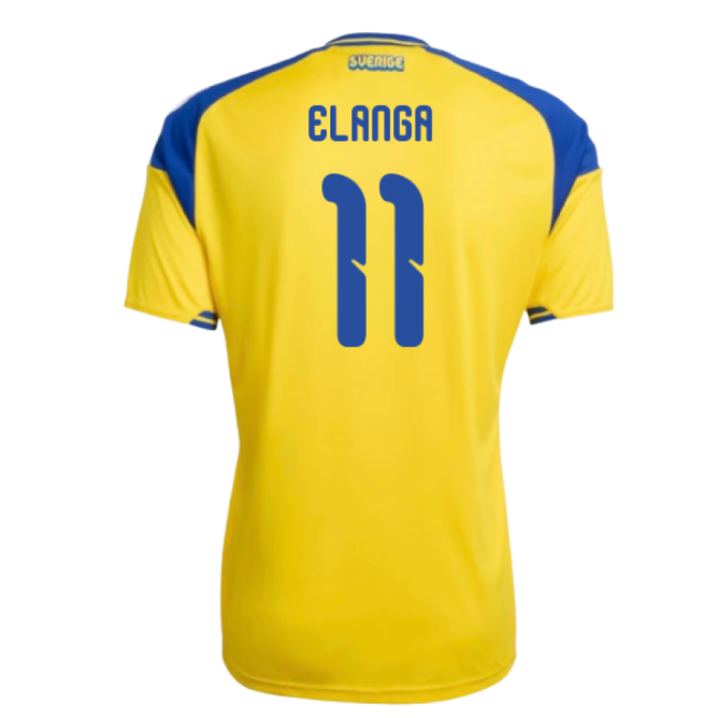 Sweden Verified 2026-2027 Sweden Home Shirt (Elanga 11)
