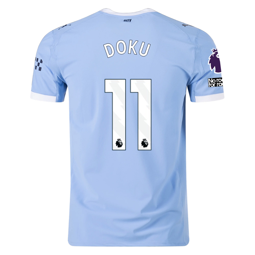 Manchester City Blue/White) 2025-2026 UCL Home Jersey – Authentic Shirt