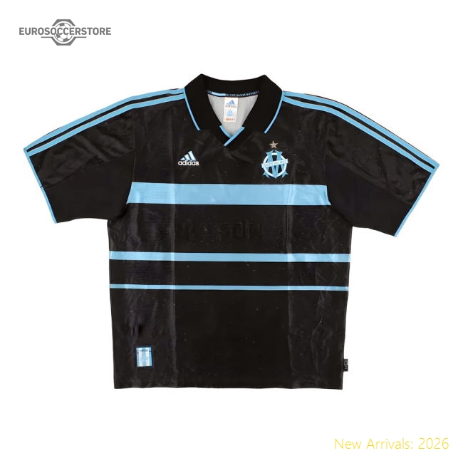 High-Quality Match-Day Marseille 1999-00 Third Shirt (L) (Fair)