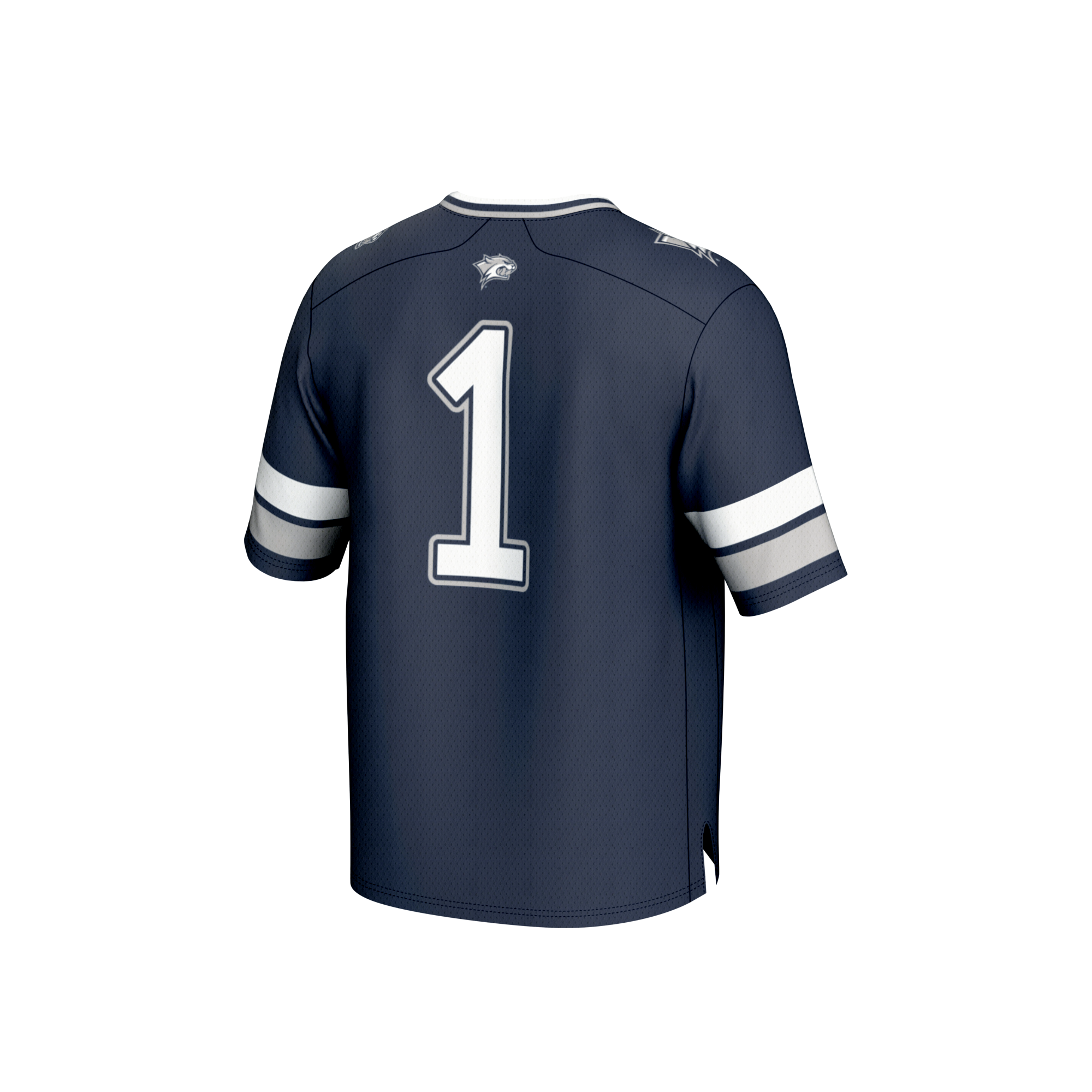 #1 New Hampshire Wildcats GameDay Greats Youth Lightweight Collegiate Football Fashion Jersey - Navy