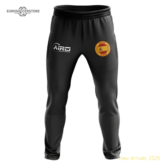 Authentic Spain National Concept Football Training Pants (black