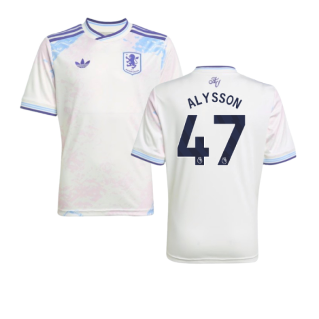 Superior Shirt - Kids Alysson 47 2025-2026 Aston Villa Third