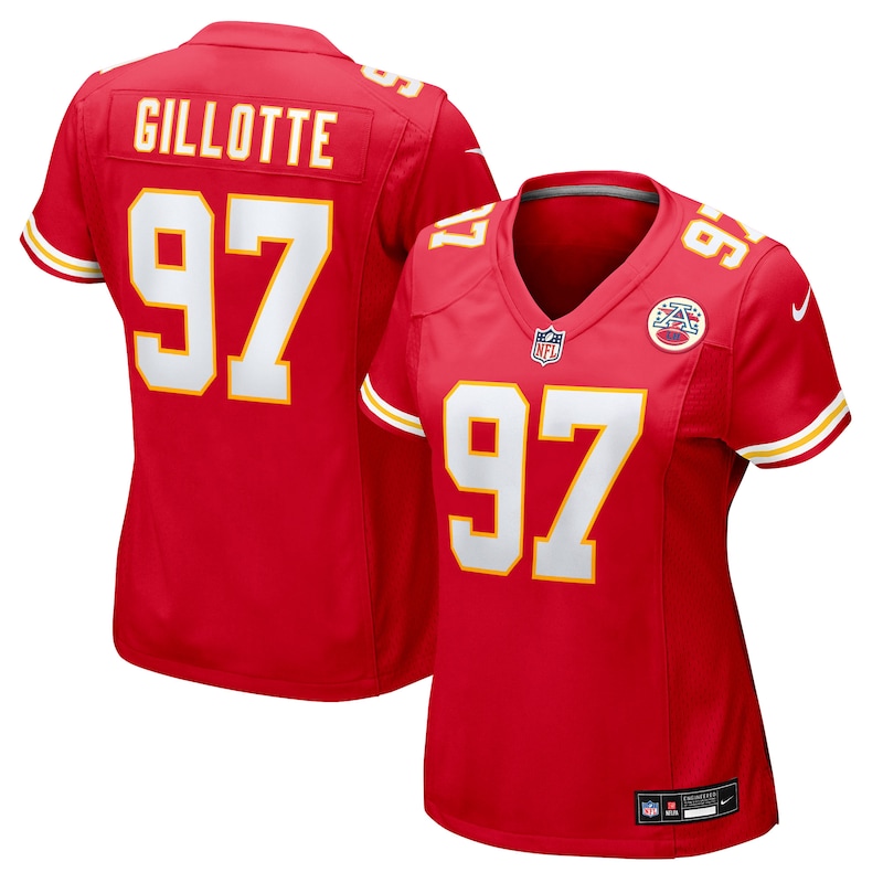 None Ashton Gillotte KC Chiefs Energetic Budget-Friendly Jersey