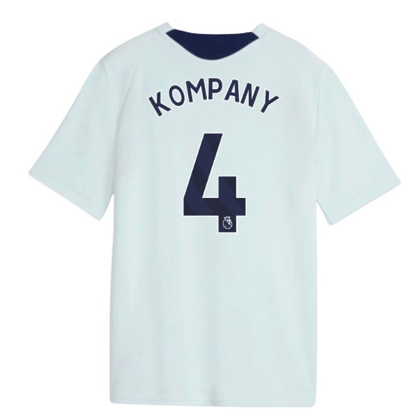 [JGK] 2026-2027 Man City Training Jersey (Dewdrop) - Kids (Kompany 4)