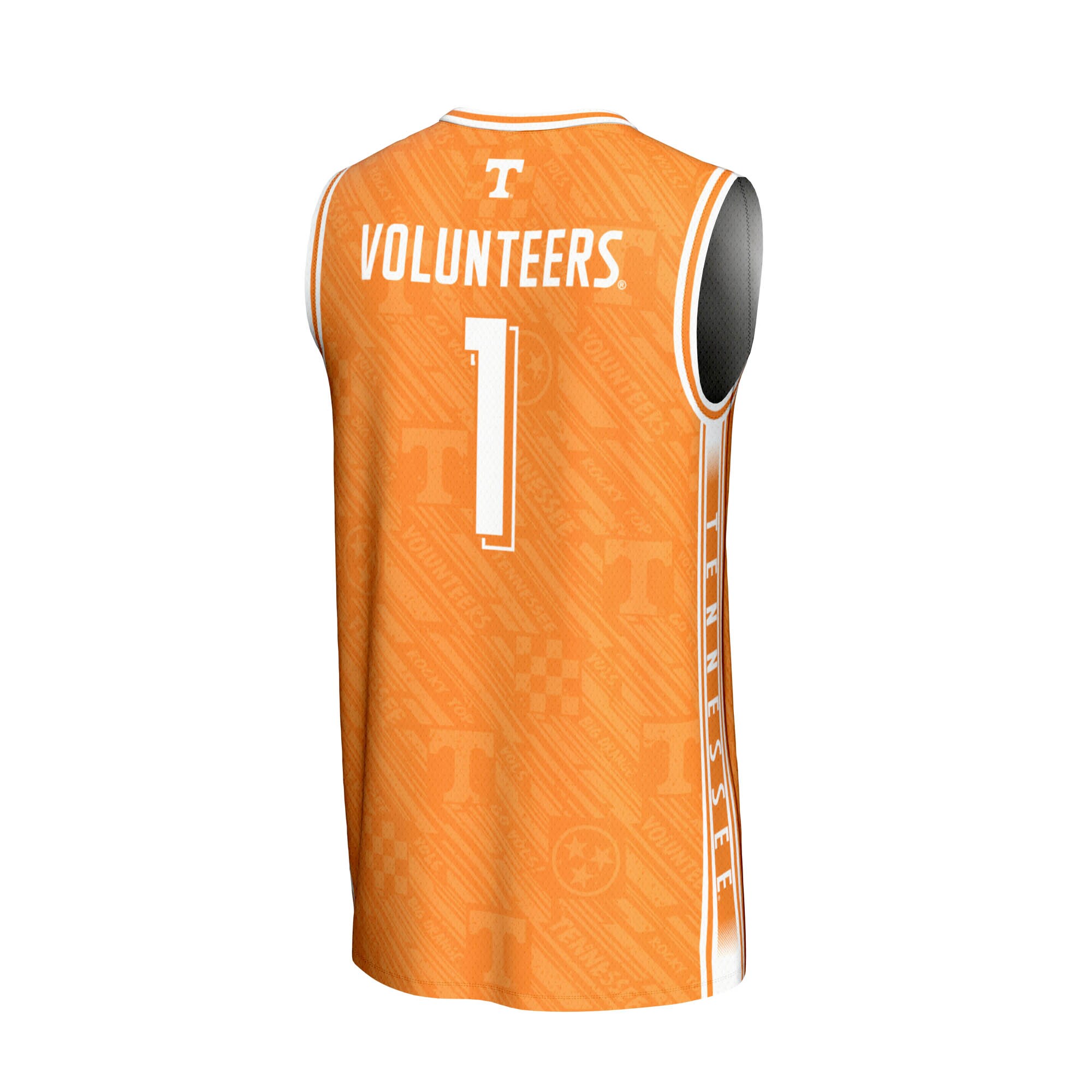 [NJP] Tennessee Volunteers GameDay Greats Unisex Lightweight Highlight Print Basketball Jersey - Tennessee Orange