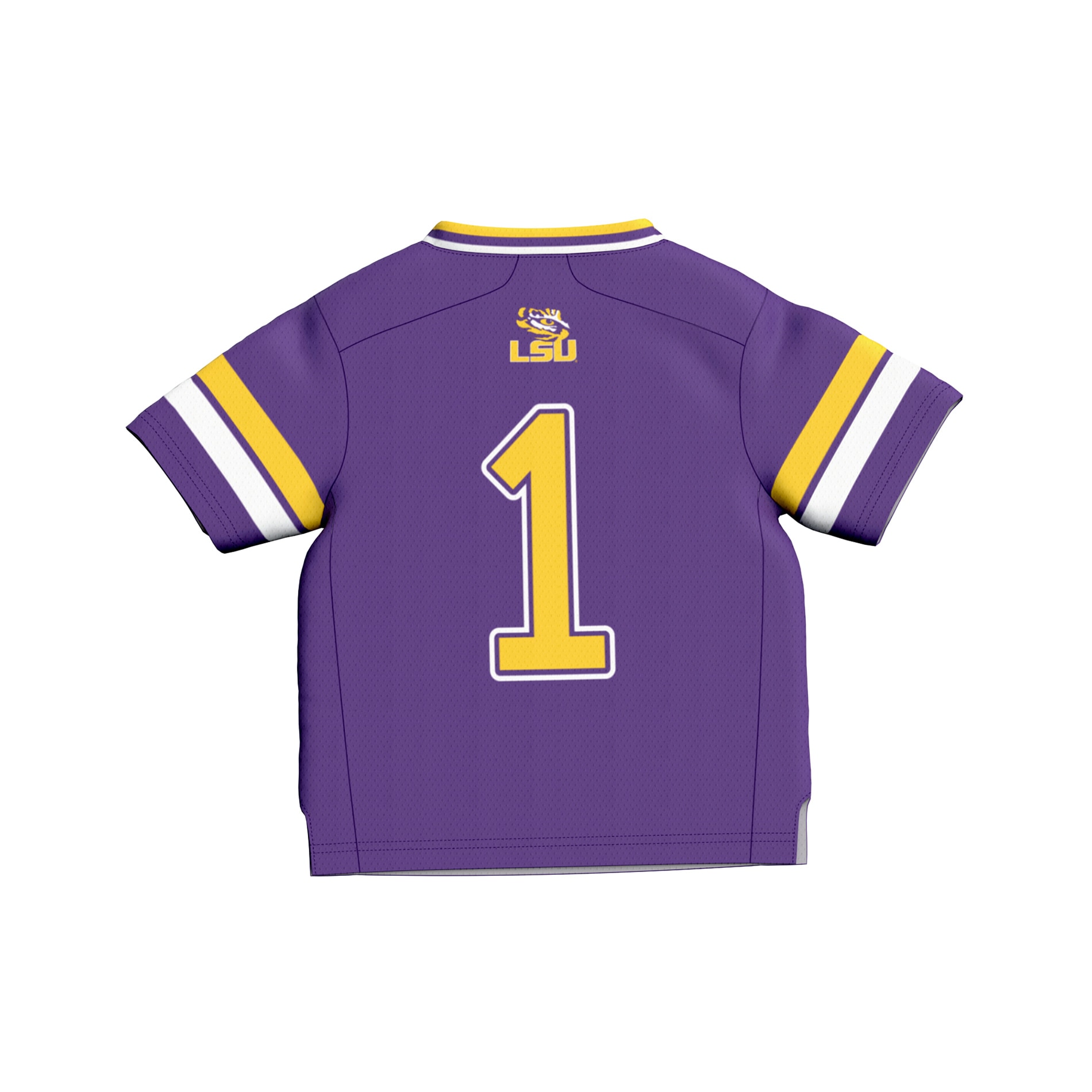 #1 LSU Tigers GameDay Greats Toddler Football Fashion Jersey - Purple